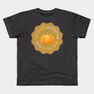 The most wonderful time of the year? Autumn, of course! Kids T-Shirt